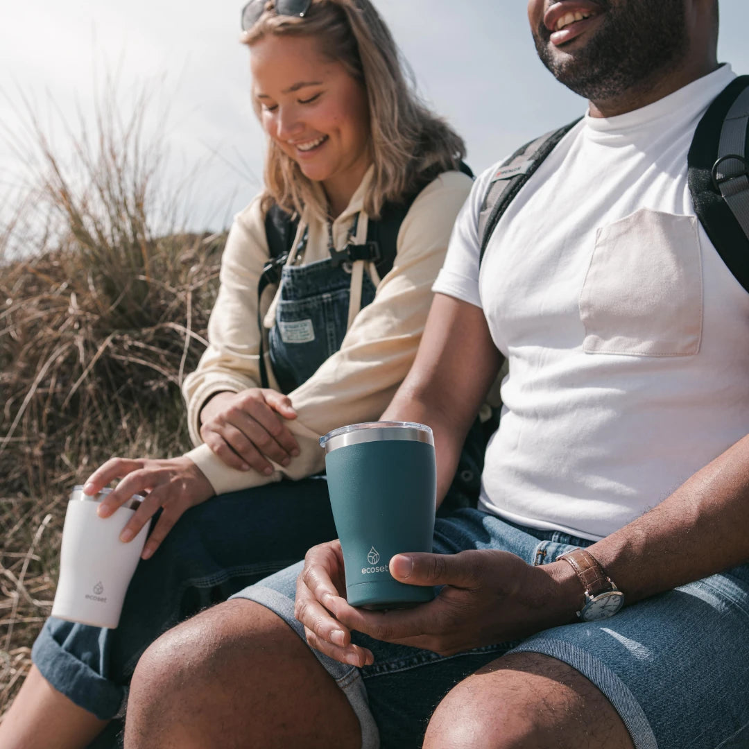 Olive green travel mug