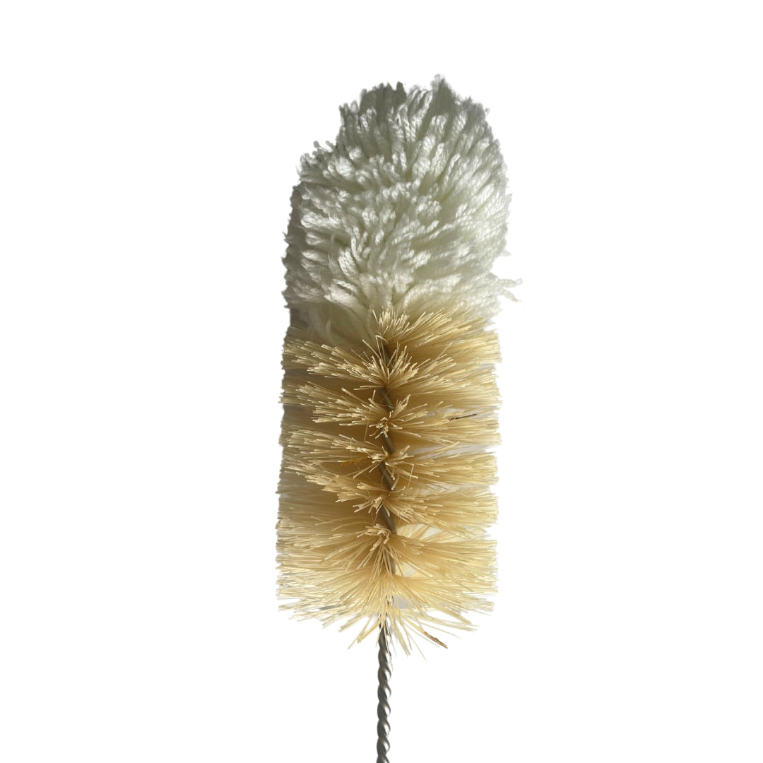 bamboo brush closeup