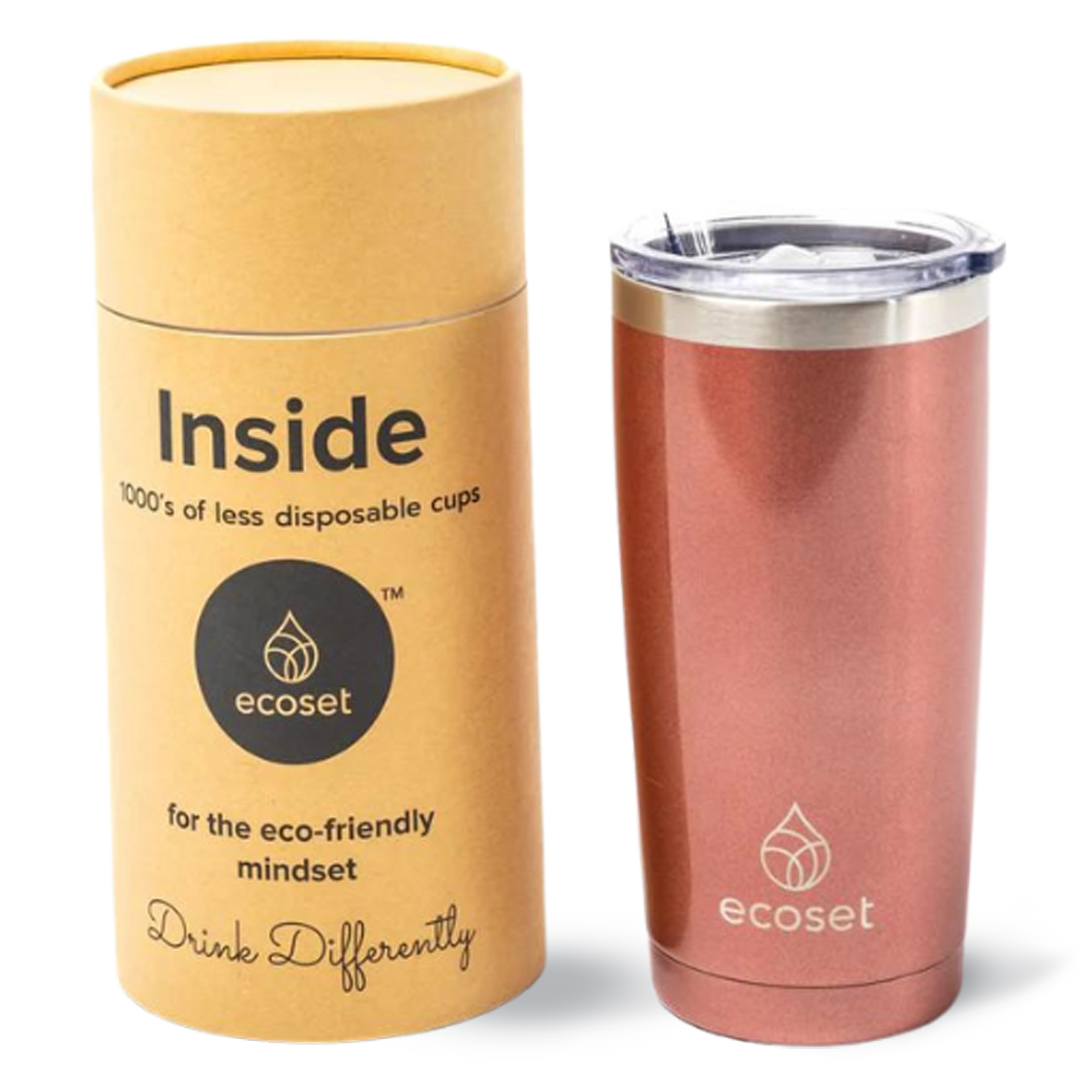 travel mug rose gold